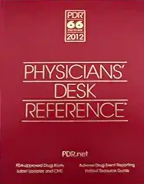 Physicians' Desk Reference, 66th Edition