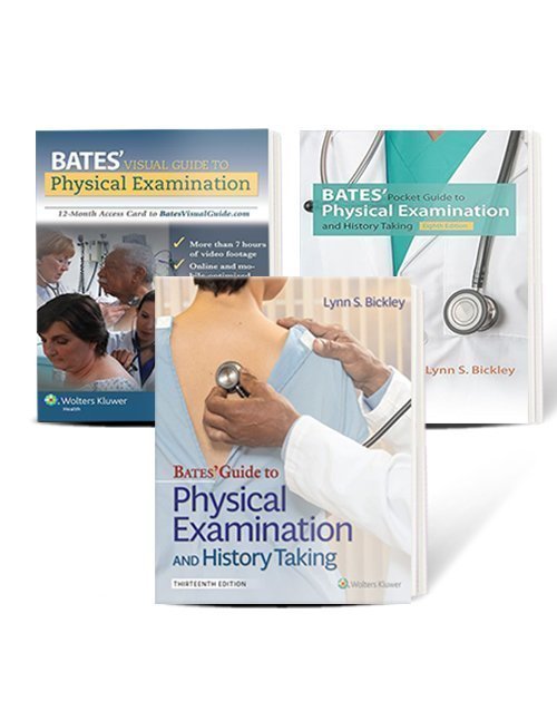 Bates Guide To Physical Examination & History Taking 13th Edition, Bates’ Pocket Guide & Bates Visual Guide To Physical Examination Combo