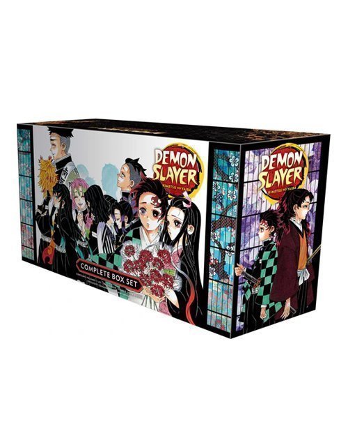 Demon Slayer Complete Box Set (Volumes 1-23) with Premium Part of Demon Slayer: Kimetsu no Yaiba By Koyoharu Gotouge ISBN: 9781974725953