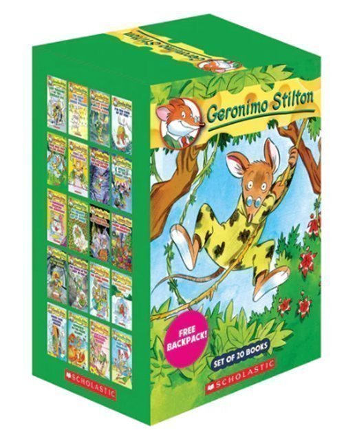 Geronimo Stilton (Set of 20 Books) (English Boxset Geronimo Stilton) ISBN: 9782019112509
