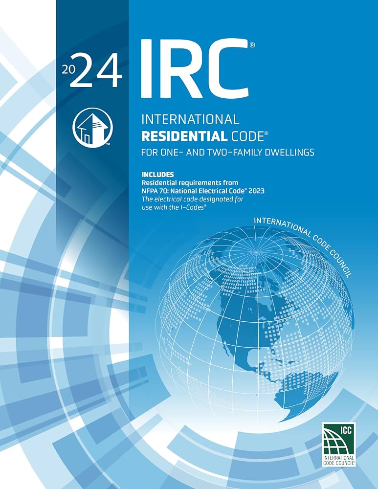 International Residential Code 2024 ISBN : 978-1959851639