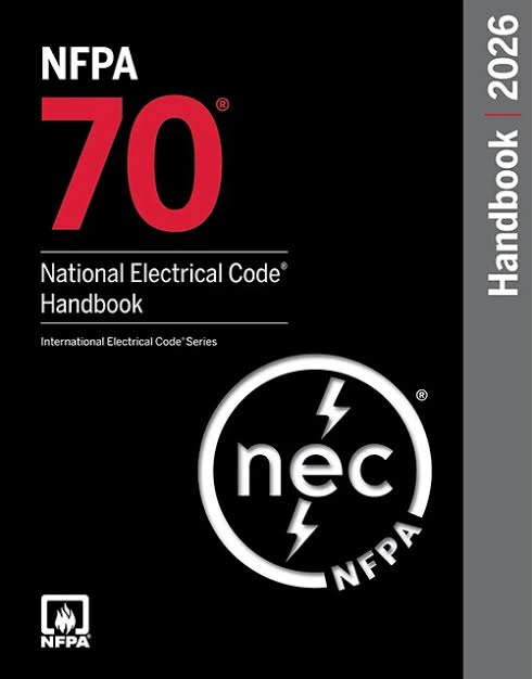 NFPA 70 2026 National Electrical Code Handbook Edition ISBN: 9781455931705