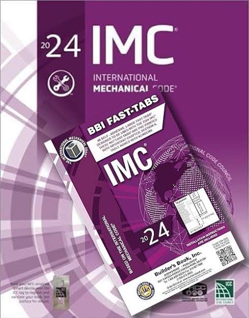 2024 International Mechanical Code (IMC) BBI Fast Tabs: ISBN 9781622704040