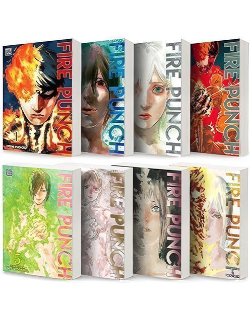 Fire Punch Series: Volume 1-8 Collection 8 Books Set By Tatsuki Fujimoto