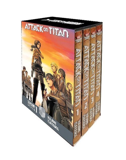 Attack on Titan: The Beginning Box Set (Volumes 1-4) ISBN: 9781632360380
