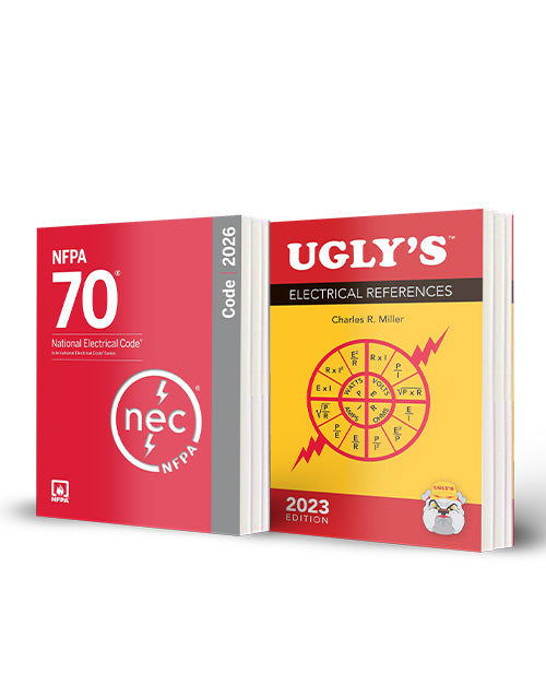 Ugly’s Electrical References 2023 Edition + NFPA 70 National Electrical Code 2026 Edition Combo