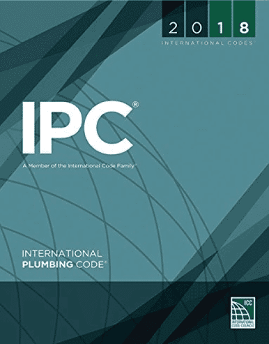 International Plumbing Code, IPC 2018 Edition Book: ISBN 9781609837457