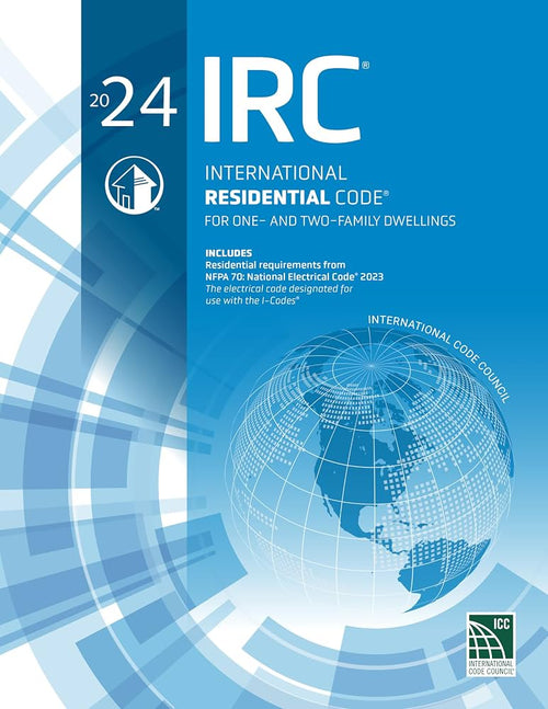 International Residential Code 2024 ISBN : 978-1959851639