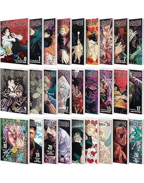 Jujutsu Kaisen Complete Collection (27 Books) Manga Series Set (Vol. 0-26)