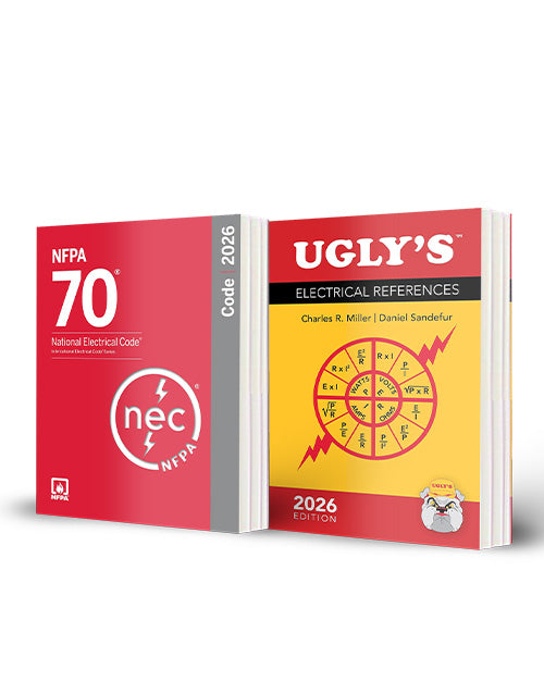 Ugly’s Electrical References 2026 Edition + NFPA 70 National Electrical Code 2026 Edition Combo