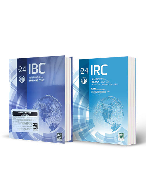 2024 International Building Code (IBC) + 2024 International Residential Code (IRC) Combo