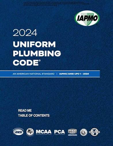 2024 Uniform Plumbing Code (UPC) Softcover with Tabs | IAPMO/ANSI | ISBN: 978-1944366919